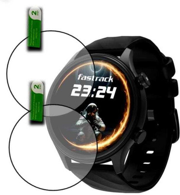 ZIDZEE Tempered Glass Guard for FASTRACK OPTIMUS 2 PRO SMART WATCH SCREEN GUARD (PO-2)(Pack of 2)