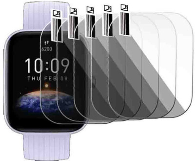daffin Tempered Glass Guard for Amazfit Jump(Pack of 5)
