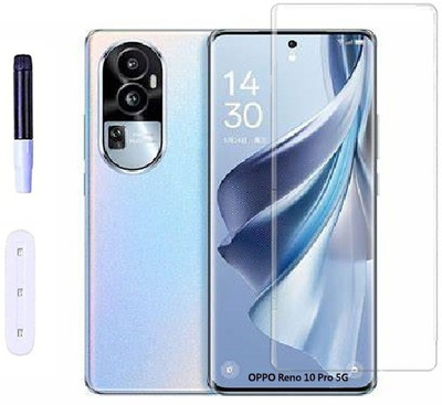 TechWings Tempered Glass Guard for OPPO Reno 10 Pro 5G, Uv High Quailty Glass(Pack of 1)