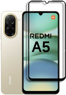 Caseline Edge To Edge Tempered Glass for REDMI A5(Pack of 1)