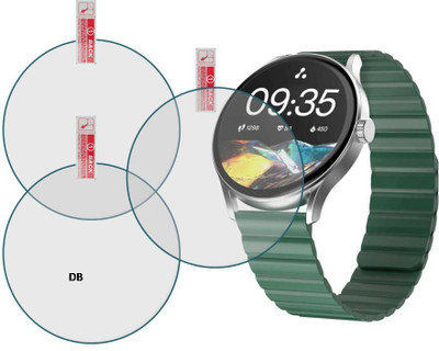 DOWRVIN Tempered Glass Guard for BEATXP UNBOUND NEO SMART WATCH SCREEN GUARD (PACK OF 3)(Pack of 3)