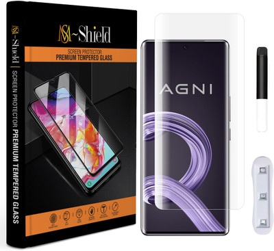 MS-Shield Tempered Glass Guard for Lava Agni 2 5G(Pack of 1)