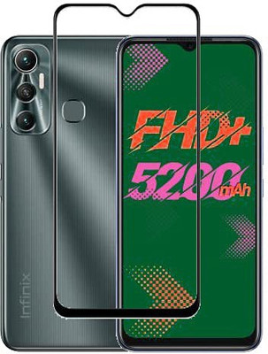 LILLIPUT Tempered Glass Guard for Infinix Hot 11(Pack of 1)