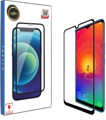 YAFILO Tempered Glass Guard for Tecno Spark 4 Premier Edge-to-Edge Full Screen Protector with Easy Self-Installation Kit(Pack of 1)