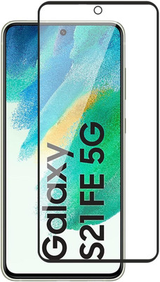 Bulkwala Edge To Edge Tempered Glass for HD Curve Edges for Samsung Galaxy S21FE 5G tempered glass, ORIGINAL HD Curve Edges for Samsung Galaxy S21FE 5G tempered glass with Full Edge Protection and Easy Installation Kit(Pack of 1)