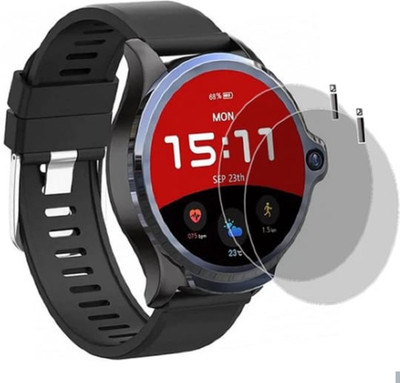 DB Tempered Glass Guard for Kospet prime 2 smartwatch tempered glass (pack of 2)(Pack of 2)