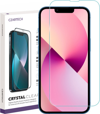 CZARTECH Tempered Glass Guard for APPLE iPhone 13 Mini(Pack of 1)
