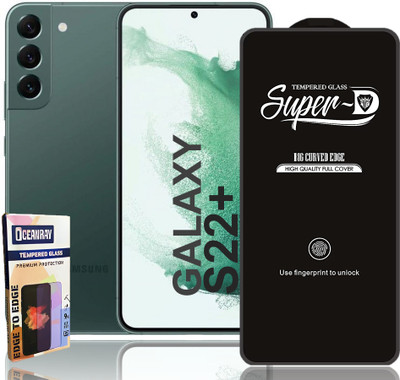 OCEANRAY Tempered Glass Guard for Samsung Galaxy S22 Plus 5G, Super D Premium Glass(Pack of 1)