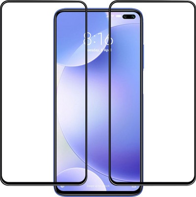 Qyist Tempered Glass Guard for Poco X2(Pack of 2)