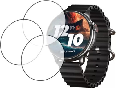 DB Tempered Glass Guard for CROSSBEATS AURA SMART WATCH (PACK OF 3)(Pack of 3)