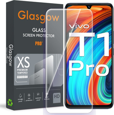 Glasgow Tempered Glass Guard for Vivo T1 Pro 5G(Pack of 1)
