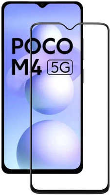 UOIEA Tempered Glass Guard for Poco M4 5G(Pack of 1)