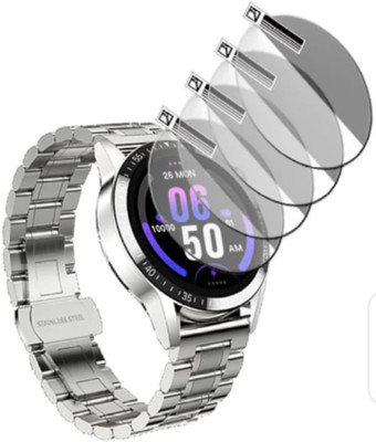 KHWABEEDA Tempered Glass Guard for FIRE -BOLTT ULTIMATE SMART WATCH TEMPERED GLASS (PACK OF 4)(Pack of 4)