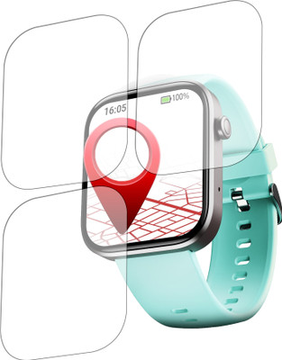 NLLYW Tempered Glass Guard for boAt Storm Call 3 Plus(Pack of 3)