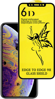 HQ Protection Tempered Glass Guard for Apple iPhone XS (Space Grey, 64 GB)(Pack of 1)