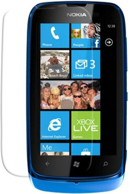 Resolute Tempered Glass Guard for Nokia Lumia 610, DelhiGear Glass(Pack of 1)