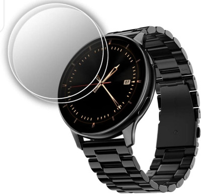 ZIDZEE Tempered Glass Guard for NOISEFIT VORTEX PLUS 1.46 SMART WATCH TEMPERED GLASS (PACK OF 2)(Pack of 2)