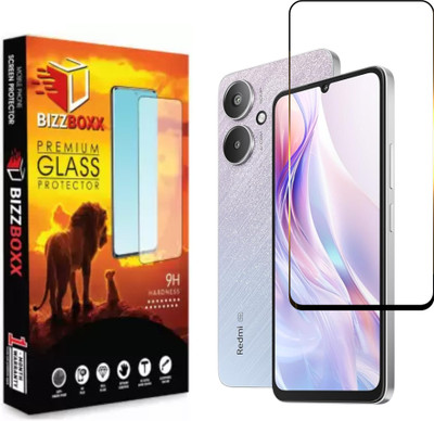 BizzBoxx Tempered Glass Guard for Redmi 13C, POCO C65, 13 C, C 65, POCO M6 5G, Redmi 13C 5G(Pack of 1)