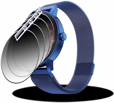 DB Tempered Glass Guard for BEATXP VECTOR WATCH SCREEN GUARD(Pack of 4)