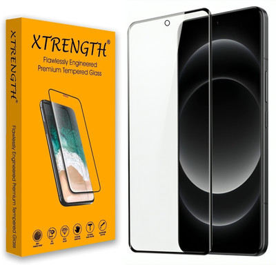 XTRENGTH Tempered Glass Guard for Xiaomi 14, Mi 14, Edge to Edge Screen Guard with Easy Installation Kit(Pack of 1)