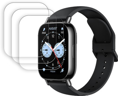 SOMTONE Screen Guard for Xiaomi Redmi Watch 5 Lite 1.96 inch Smartwatch Screen Protector | Anti-Scratch | Edge to Edge Full Coverage | 9H Hardness | Screen Guard(Pack of 3)