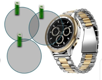 DB Tempered Glass Guard for BOULT PYRO ROTATING BEZEL 1.43 SMART WATCH TEMPERED GLASS ( PACK OF 3)(Pack of 3)