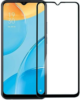 royal eshop 15 Edge To Edge Tempered Glass for OPPO A15S(Pack of 1)