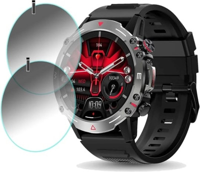 ZIDZEE Tempered Glass Guard for PEBBLE COSMOS QUEST WATCH TEMPERED GLASS(PACK OF 2)(Pack of 2)