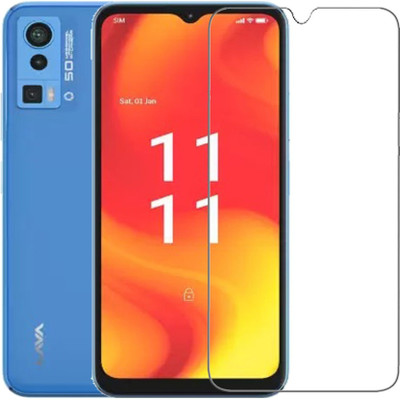 DMJHP Tempered Glass Guard for LAVA Blaze Pro(Pack of 1)