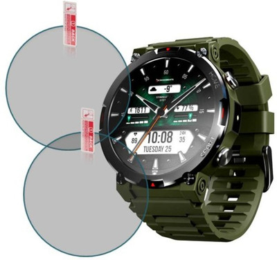 ZIDZEE Tempered Glass Guard for CROSSBEATS EVEREST 2.0 (R) SMART WATCH TEMPERED GLAS (P-2)(Pack of 2)