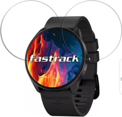 DOWRVIN Tempered Glass Guard for FASTRACK REVOLTT FR1 PRO SMART WATCH TEMPERED GLASS ( PACK OF 2)(Pack of 2)