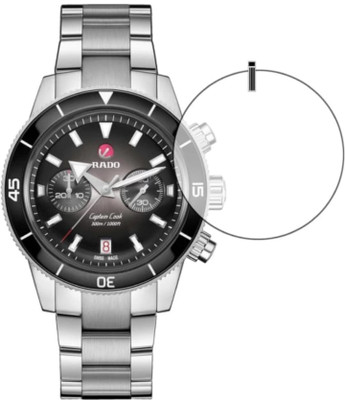 DOWRVIN Tempered Glass Guard for RADO CAPTAIN COOK CHRONOGRAPH SMART WATCH(Pack of 1)
