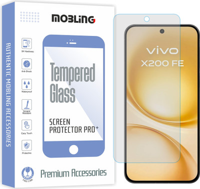 Mobling Tempered Glass Guard for Vivo X200 FE 5G(Pack of 1)