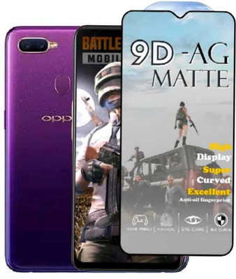 FAIYER BEAT Tempered Glass Guard for Premium matte Tempered Glass For oppo F9(matte finish,Pack Of 1) Advanced gaming matte Full Screen Coverage Screen Protector for oppo F9(Pack of 1)