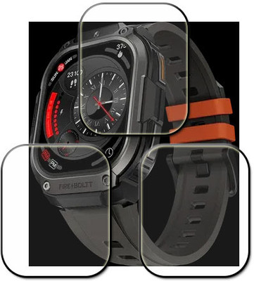 tombik Tempered Glass Guard for 67ccr-Fire boltt Clickk Smartwatch(Pack of 3)
