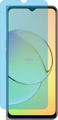 TELTREK Tempered Glass Guard for REALME 10 5G RMX3663 (UV AntiBlue Light Protection)(Pack of 1)