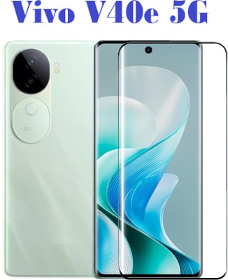 welldesign Edge To Edge Tempered Glass for Vivo V40e 5G(Pack of 1)
