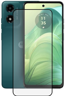 VISHRN CASES Edge To Edge Tempered Glass for Motorola Moto G04s, MOTOROLA Moto G04, MOTOROLA Moto G24 / G24 Power(Pack of 1)