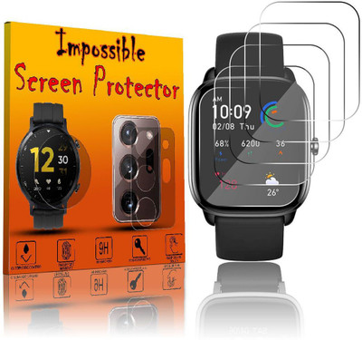 FCS Edge To Edge Screen Guard for Amazfit Gts 4 Mini(Pack of 5)