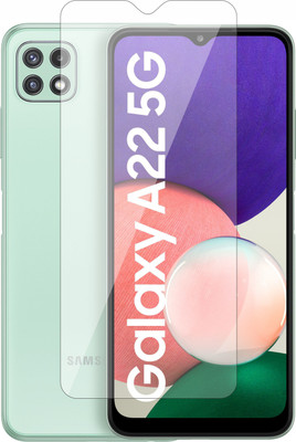 Clickbit Tempered Glass Guard for samsung galaxy a22 5g(Pack of 1)