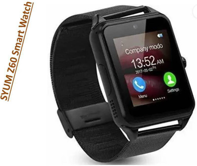 KONG FU MA Tempered Glass Guard for SYUM Z60 Smart Watch(Pack of 1)