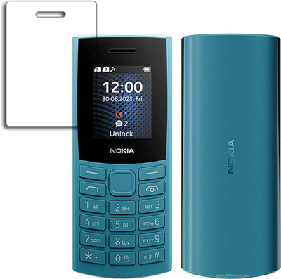 SOMTONE Tempered Glass Guard for Nokia 105 4G (2023) SCREEN GUARD FRONT(Pack of 1)