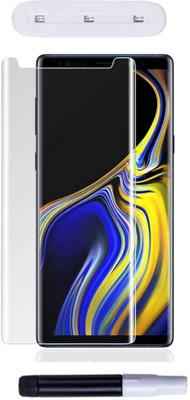 Maxboost Tempered Glass Guard for Samsung Galaxy S8 Plus Advanced High Quality UV Screen Protector With Installation Kit(Pack of 1)