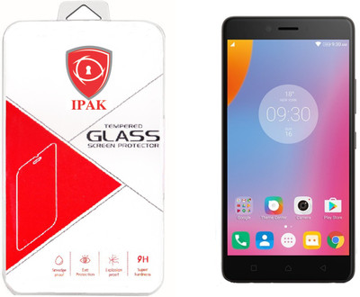 IPAK Tempered Glass Guard for Lenovo K6 Note(Pack of 1)