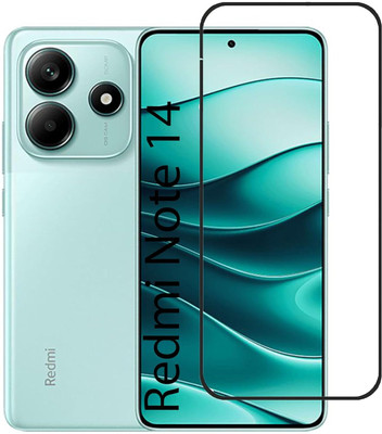 LIKEDESIGN Edge To Edge Tempered Glass for Redmi Note 14 5G(Pack of 1)