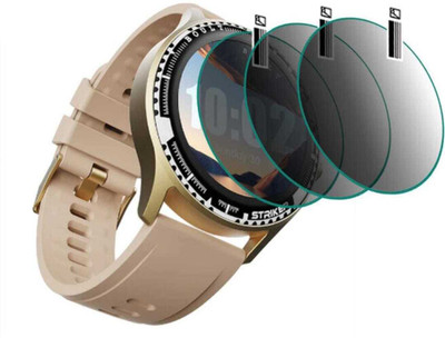 DB Tempered Glass Guard for BOULT STRIKER WATCH SCREEN GUARD(Pack of 3)