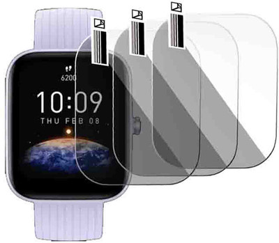 daffin Tempered Glass Guard for Amazfit Jump(Pack of 3)