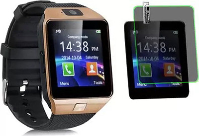 Zayedkart Tempered Glass Guard for Dz09 Bluetooth Smart Wrist Watch(Pack of 1)
