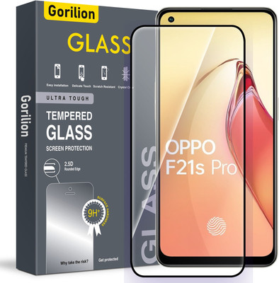 Gorilion Tempered Glass Guard for Oppo F21s Pro 4G(Pack of 1)