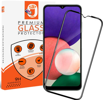 STP FEEL Edge To Edge Tempered Glass for Lava blaze 5g Premium Screen Protector Guard with Easy Installation Kit(Pack of 1)